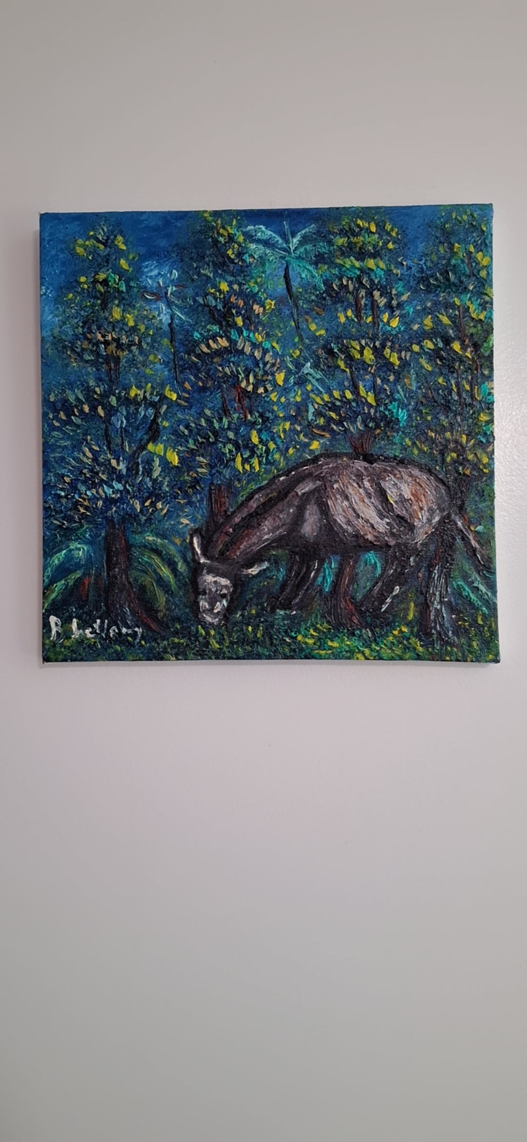 Humble Wanderer, Oil Painting on canvas by Brenus Bellamy