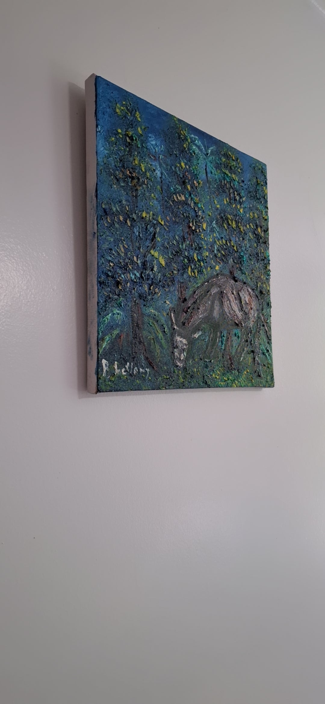 Humble Wanderer, Oil Painting on canvas by Brenus Bellamy