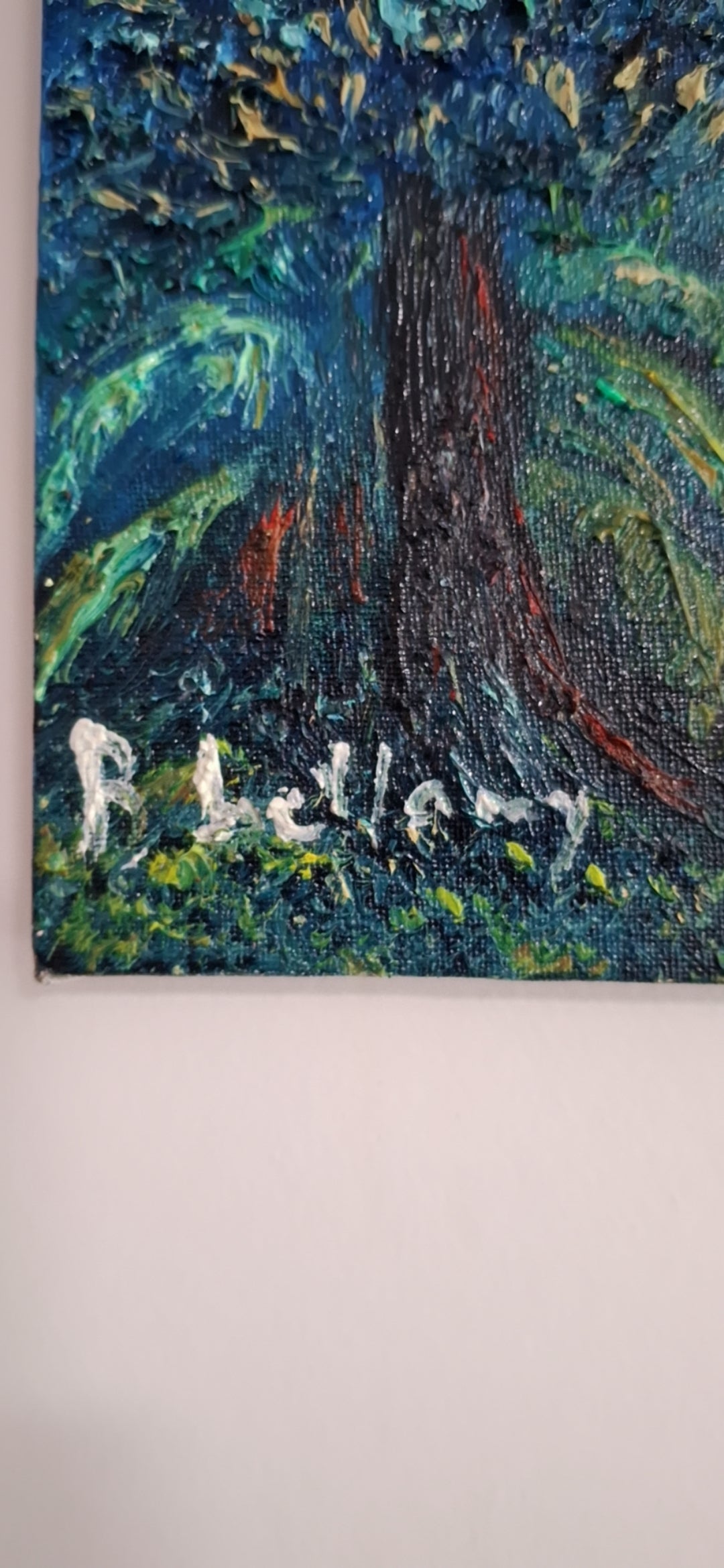Humble Wanderer, Oil Painting on canvas by Brenus Bellamy