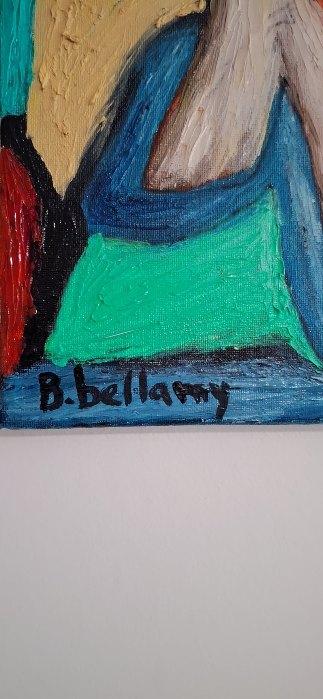 Between Beings, Oil Painting on canvas by Brenus Bellamy