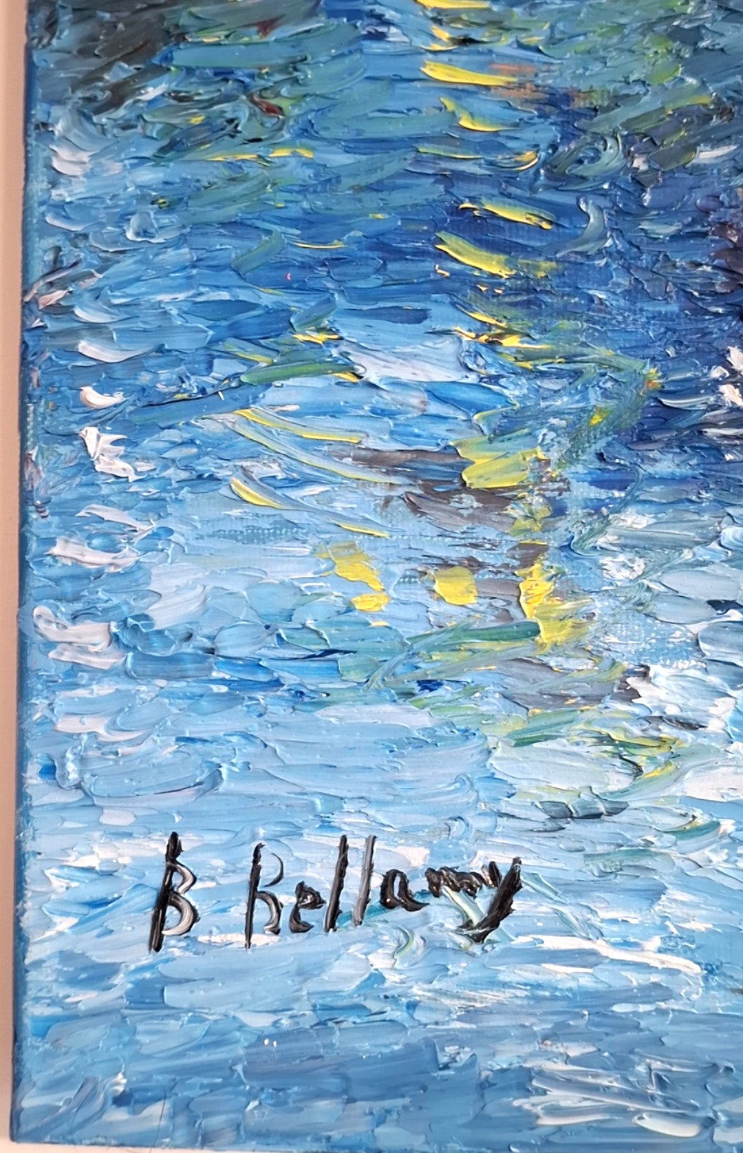Colors of the Coast. Oil Painting on Canvas by Brenus Bellamy