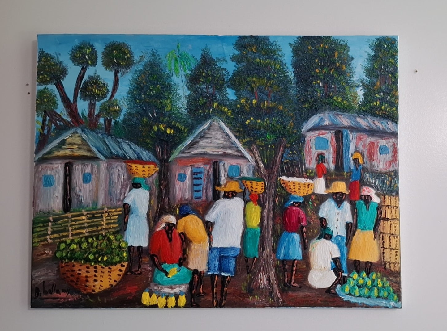 The Place We Call Home, Oil Painting on Canvas by Brenus Bellamy.
