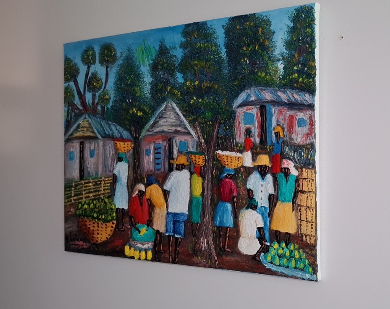The Place We Call Home, Oil Painting on Canvas by Brenus Bellamy.