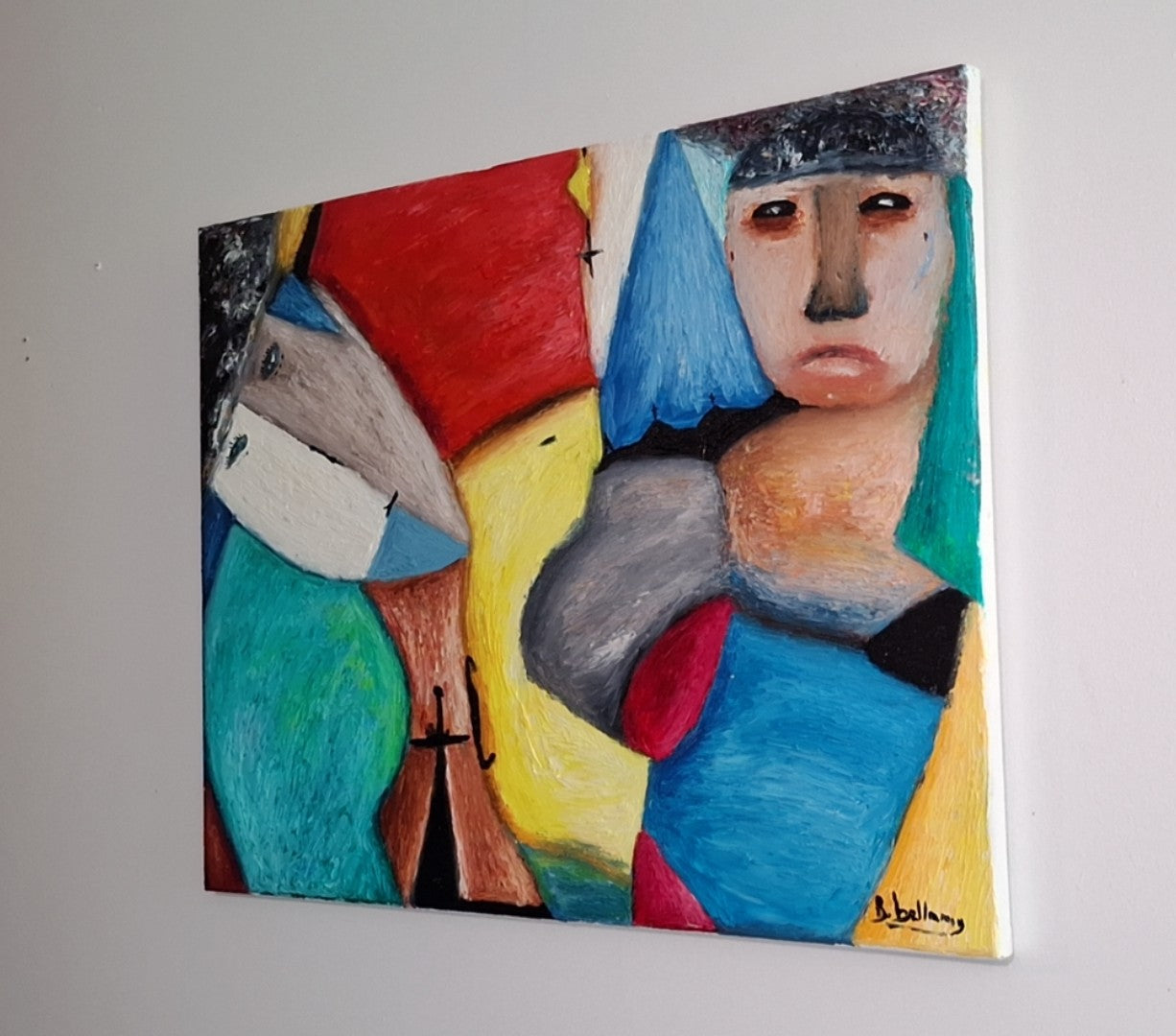 The Denial, Oil painting on Canvas by Brenus Bellammy