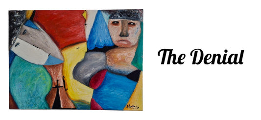The Denial, Oil painting on Canvas by Brenus Bellammy