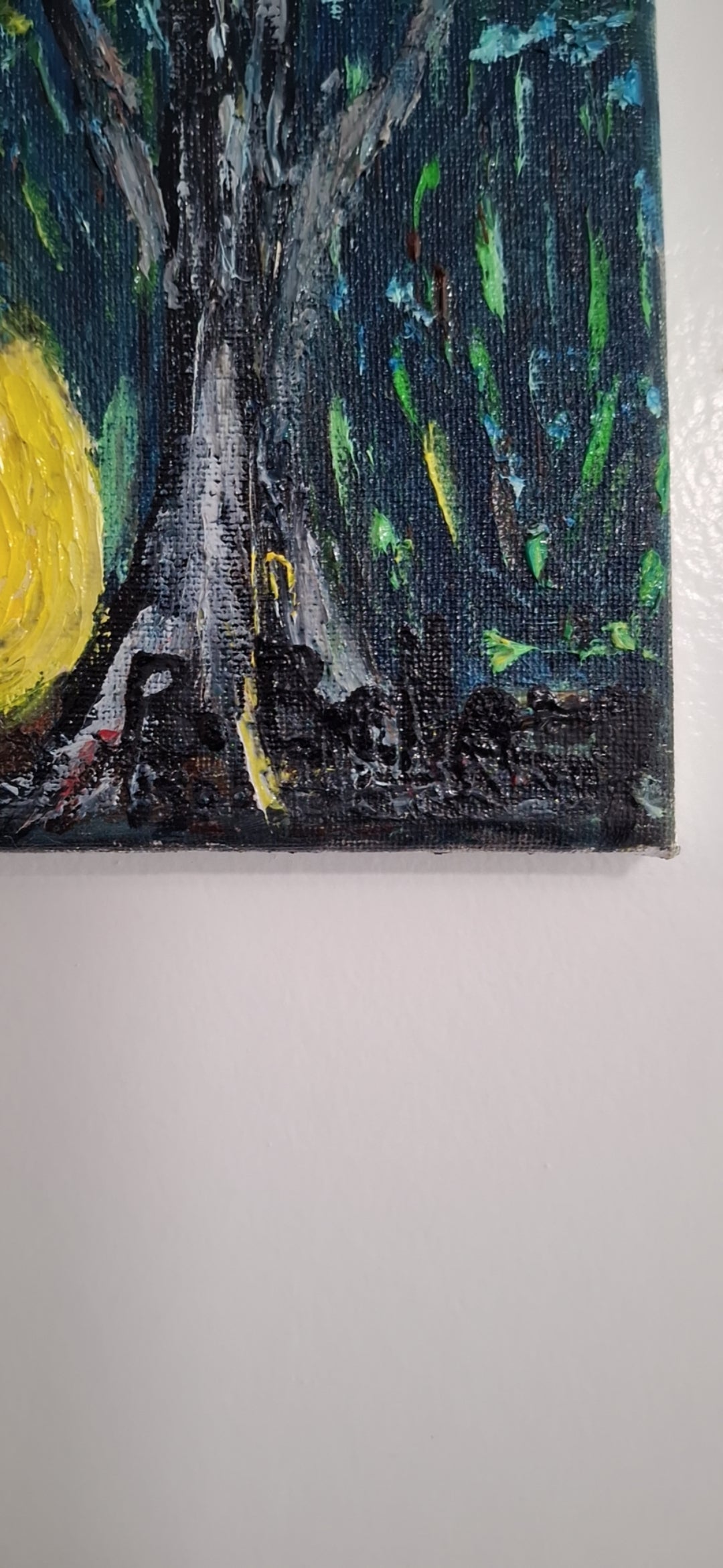 Lean On Me, Oil Painting on Canvas by Brenus Bellamy