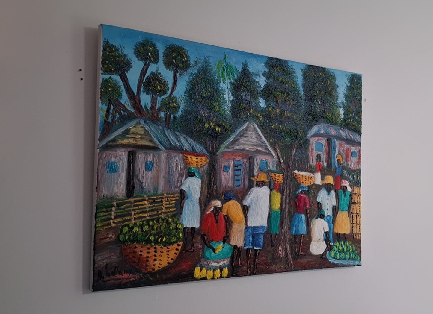 The Place We Call Home, Oil Painting on Canvas by Brenus Bellamy.